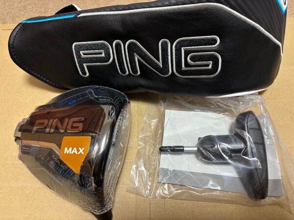 新品未使用 PING G440MAX ドライバーヘッドのみ 10.5° ピン G440マックス 日本仕様正規品 ヘッドカバー付き