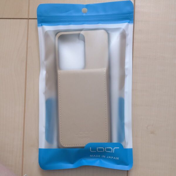 LOOF SKIN Slim Xiaomi POCO X7pro用 カードポケット付き ベージュ 未使用