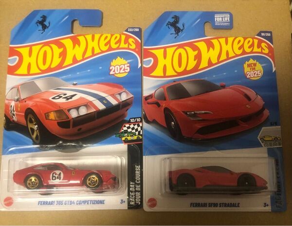 ホットウィール Ferrari 2台セット SF90 356 GTB4
