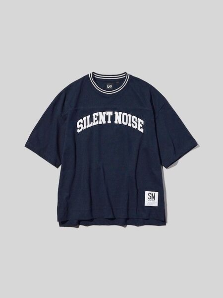 GU UG ジーユー ユージー アンダーカバー UNDERCOVER フットボールT ネイビー Tシャツ Sサイズ