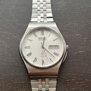 TYPE2 タイプ2 TYPEⅡ 4336-8040 SEIKO セイコー 稼働品 クォーツ ヴィンテージ ローマン