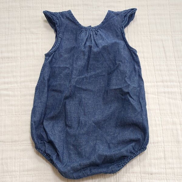 GAP ベビー服 デニム ロンパース 80 90