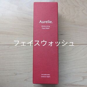 Aurelie . オレリー モイスト フェイスウォッシュ洗顔料 MEGUMI メグミ さん プロデュース 100g 1本 赤