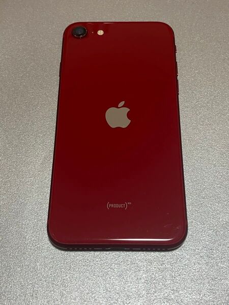723778《バッテリー100%》iPhoneSE3 レッド 64GB SIMフリー 残債・利用制限なし