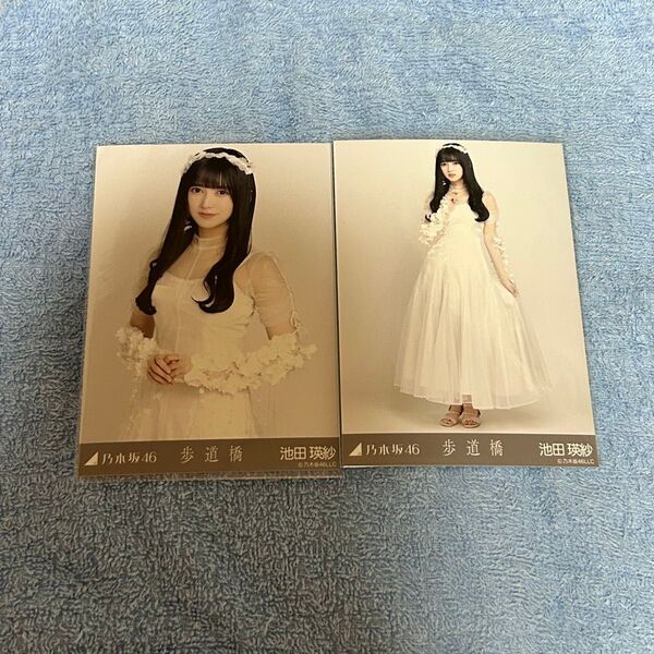 乃木坂46 池田瑛紗 歩道橋 生写真 セミコンプ