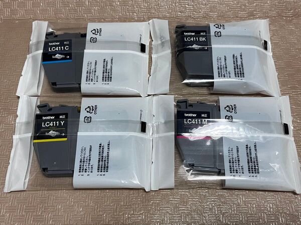 brother ブラザー 純正インク LC411 4色セット