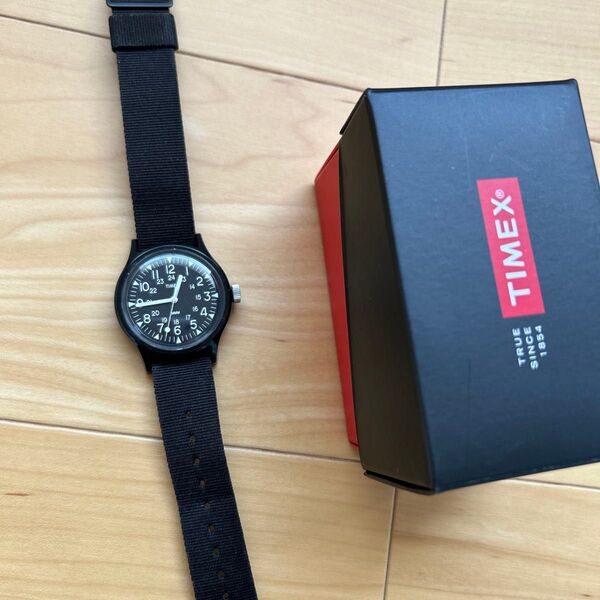 TIMEX 腕時計 キャンパー ブラック