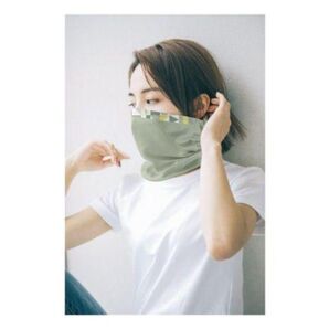 未使用 クールフェイスガード 接触冷感 暑さ対策グッズ エレコム