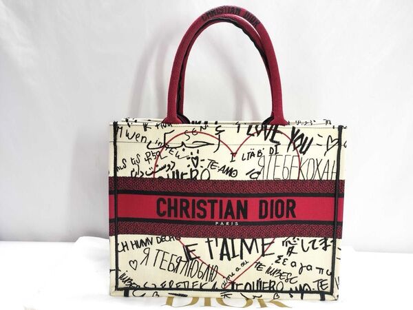 Dior Christian Dior クリスチャンディオール ブックトート アムール マルチカラー トートバッグ トートバッグ