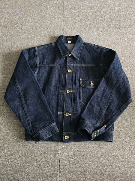 アットラストlot.147 デニムジャケット38 Gジャン ブッチャープロダクツ TIMEWORN ATLAST&CO