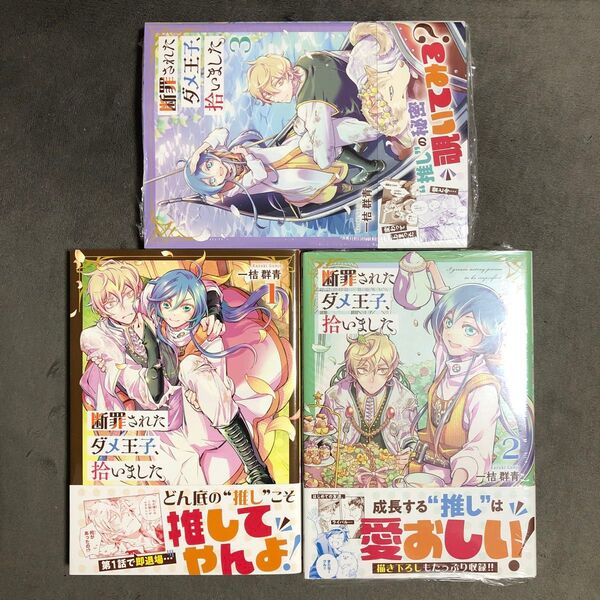 断罪されたダメ王子、拾いました。 1〜3巻セット