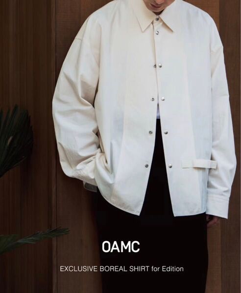 OAMC オーエーエムシーEdition エディション 別注【BOREAL SHIRTS 23A28OAU04】サイズ:L