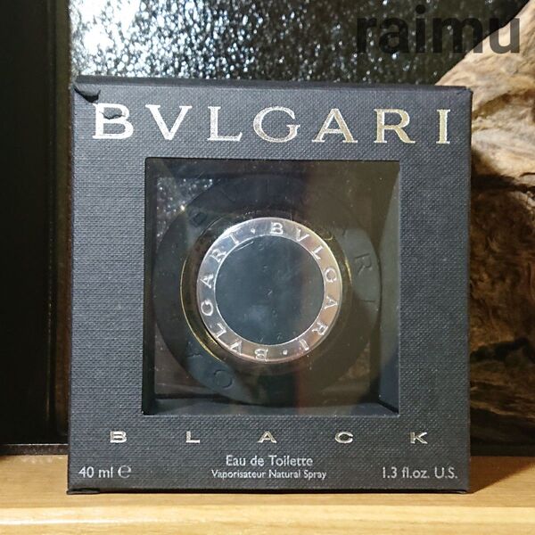 BVLGARI BLACK ブルガリ ブラック オードトワレ 40mL