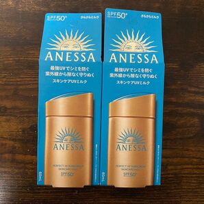 アネッサ パーフェクトUV スキンケアミルク <NA> SPF50+ PA++++ 60ml×2個