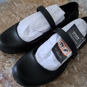 クーポン○希少廃盤品★新品未使用★crocsアリスワーク★24cm/w8レインシューズ滑止Alice work不思議の国のアリス