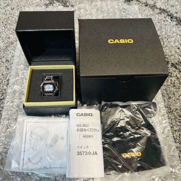 新品未使用 CASIO RING WATCH CRW-001-1JR カシオ リング ウォッチ シルバー 指輪 時計 即納