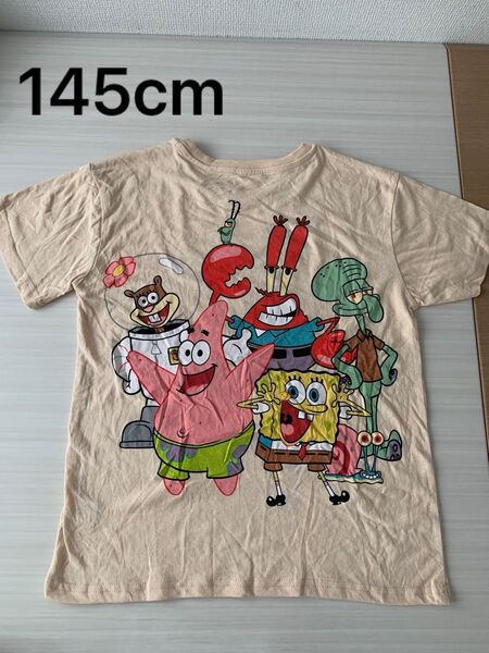スポンジボブ キャラクター Tシャツ 男の子 半袖 140cm 150cm