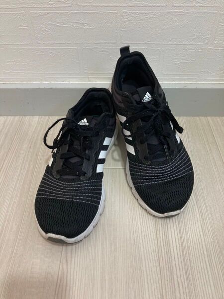 adidas ランニングシューズ 24.5cm ブラック