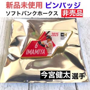 福岡 ソフトバンクホークス ピンズ ピンバッジ 今宮健太 選手 いまみー いまみーや 非売品