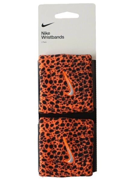 トータルオレンジナイキリストバンド1セット2個入汗対策(検索用ヘッドバンドヘアバンド)dm