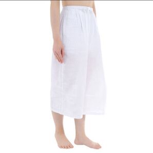 ステテコ レディース 和装 下ばき クレープ 綿100% Lサイズ 新品 浴衣 セール 着付け小物 綺麗 便利 着物小物 激安