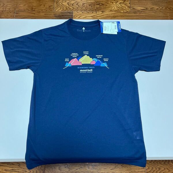 【未使用品】モンベル 大阪・奈良 ご当地デザインTシャツ M