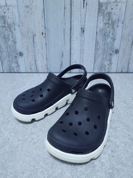 クロックス crocs デュエット スポーツ ブラック 25cm