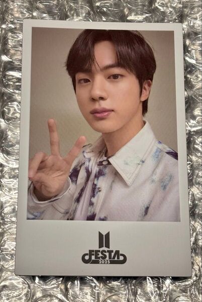 BTS FESTA 2025 インスタントフォト トレカ JIN キムソクジン