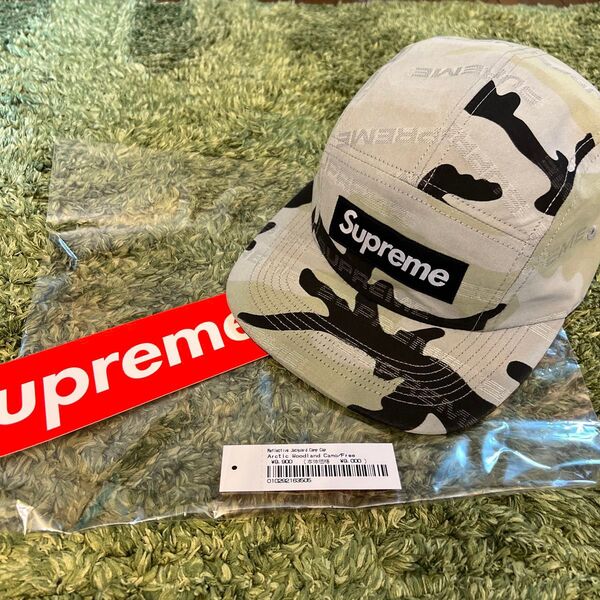 Supreme Reflective Jacquard Camp Cap キャップ シュプリーム ボックスロゴ Cap Camp