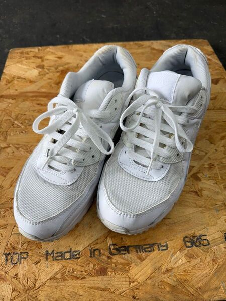 AIRMAX90 NIKE エアマックス 27cm ホワイト スニーカー ナイキ US9 靴 CN8490-100