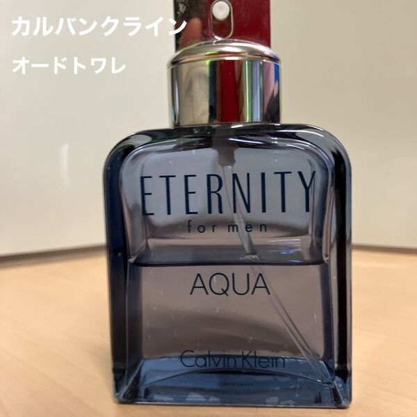 カルバンクライン 香水 オードトワレ エタニティ ETERNITY 50ml程度 使用感あり 中古 傷あり