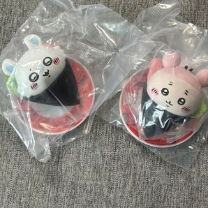 ちいかわ寿司 フィギュアコレクション モモンガ 古本屋 カニちゃん 2種セット