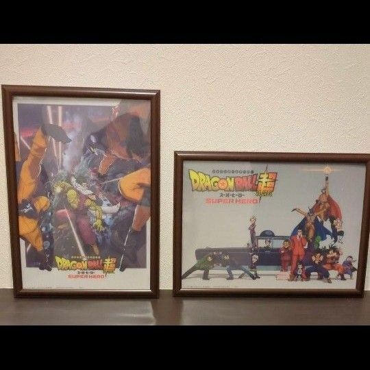 【二個】新品【額入り】ドラゴンボール ビジュアルボード 孫悟空 一番くじ 鳥山明