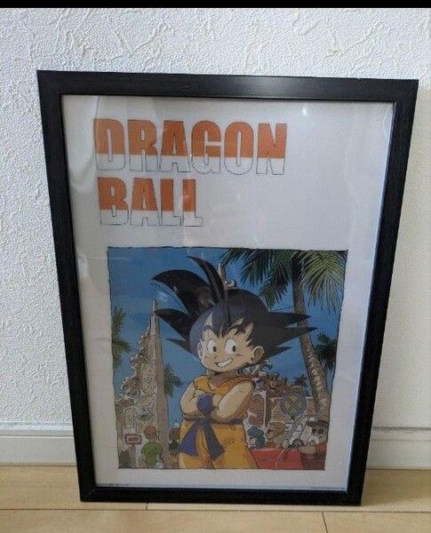 新品【額入り】ドラゴンボール ビジュアルボード 孫悟空 一番くじ 鳥山明