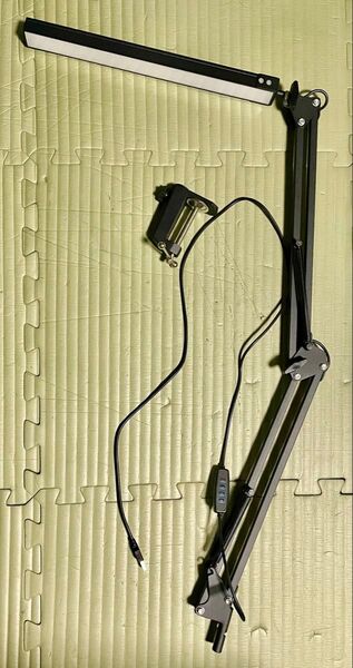 USB電源 クランプ式 デスクライト ライトスタンド LED 節電 明るい 自由度高い オシャレ 可変光度 読書 勉強 手元作業