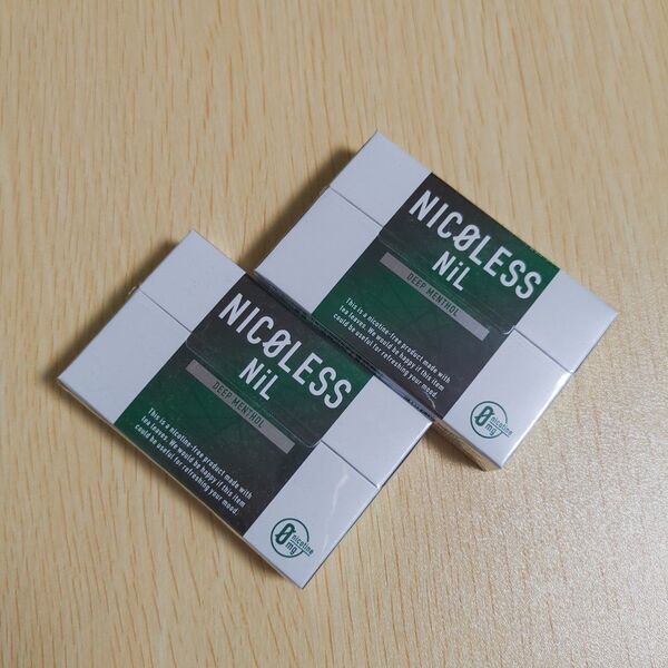 禁煙グッズ NICOLESS NiL ニコレス ニル 2箱 IQOS アイコス ディープメンソール 禁煙 ニコチン0