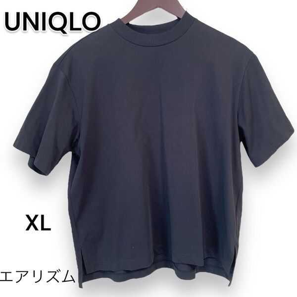UNIQLO エアリズムTシャツ ブラック XL