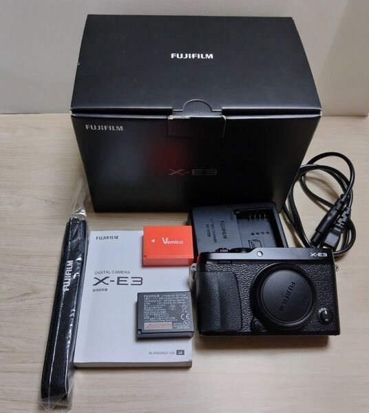FUJIFILM X-E3 元箱 予備バッテリー有