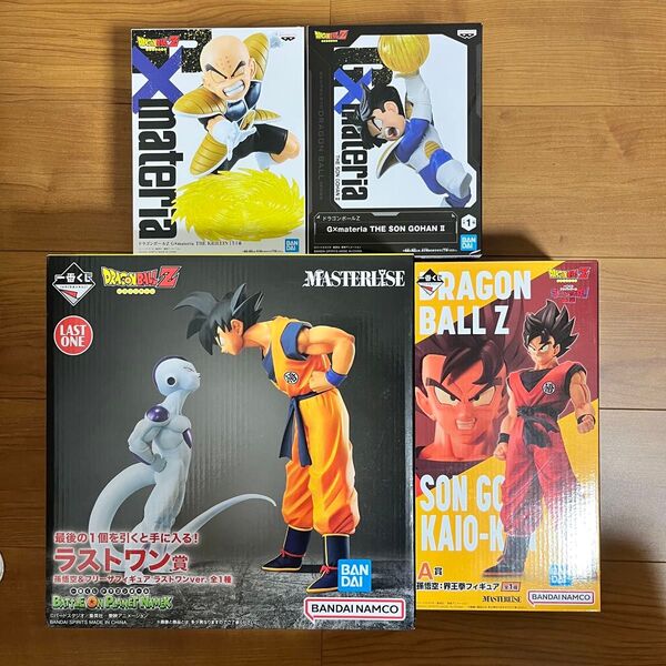 一番くじ BATTLE ON PLANET NAMEK ラストワン賞 孫悟空&フリーザ 界王拳 G×materia クリリン 悟飯