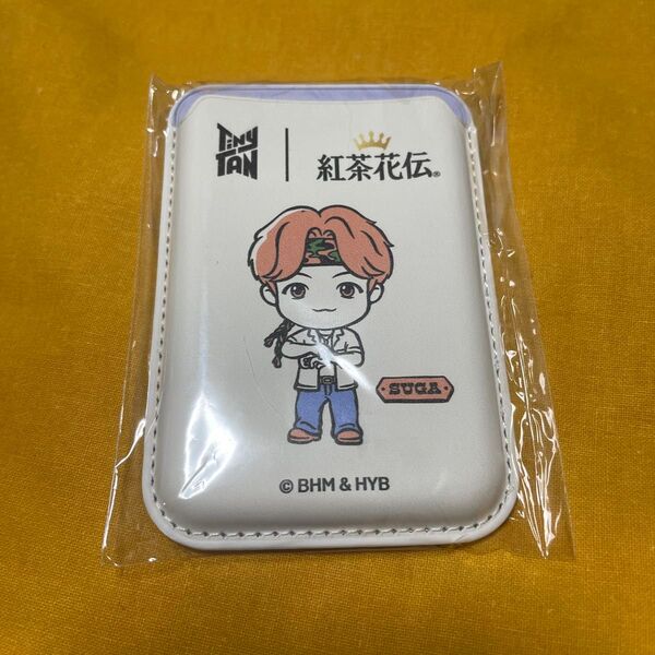紅茶花伝 TinyTANコラボ タイニータンマグネットカードケース SUGA シュガ キャンペーン当選品