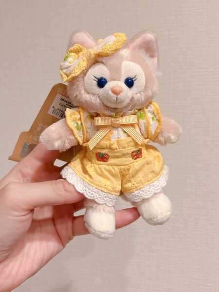 リーナベルぬいぐるみバッジ 上海ディズニー限定 キーチェーン サマーシリーズ 新品未使用 タブ付き ダッフィーフレンズ