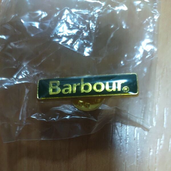 Barbour ピンバッジ 未使用