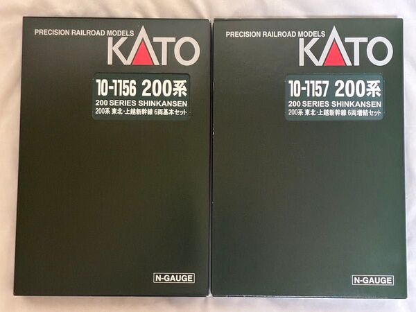 Nゲージ KATO 10-1156 10-1157 200系東北・上越新幹線 6両基本+6両増結 12両セット