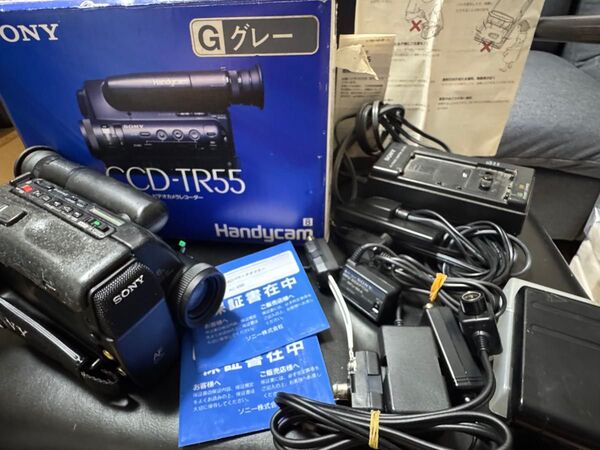 動作品 SONY CCD-TR55 ビデオカメラレコーダー