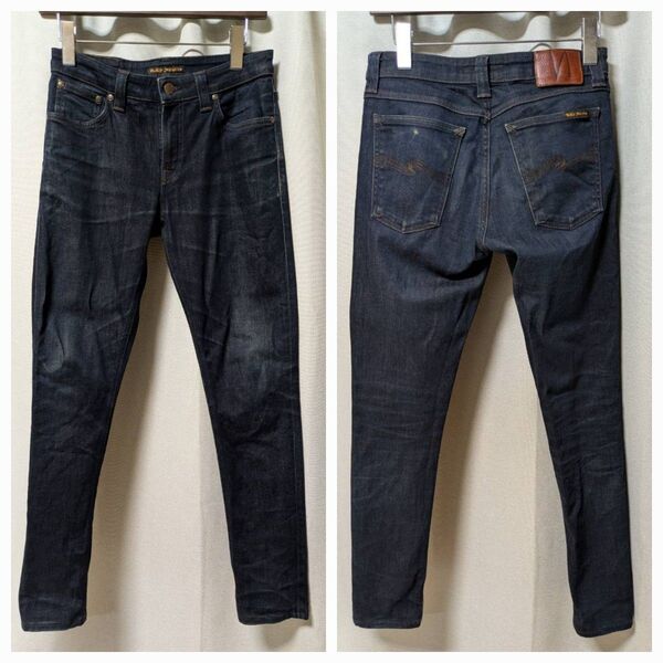 Nudie Jeans SKINNY SAM ORG. DRY STEEL W29L32 N837 ヌーディージーンズ
