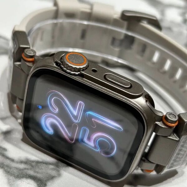 ケース付き【絶対最安】星メカ ultra Apple Watch AppleWatch アップルウォッチ ベルト バンド カバー