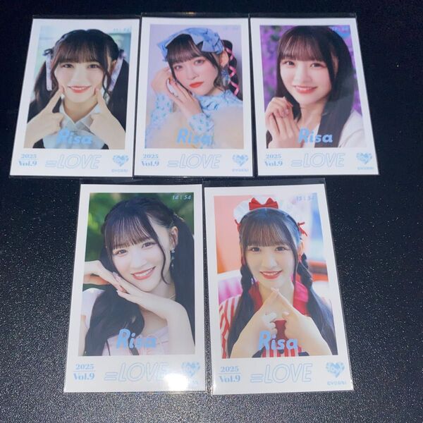 =LOVE イコラブ イコールラブ ミニフォトカード ミニフォト vol.9 コンプ 音嶋莉沙 絶対アイドル辞めないで