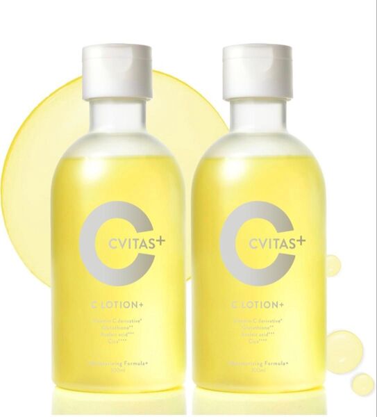 【新品未開封】【2本セット】CVITAS+ 高保湿化粧水 300ml ビタミンC配合