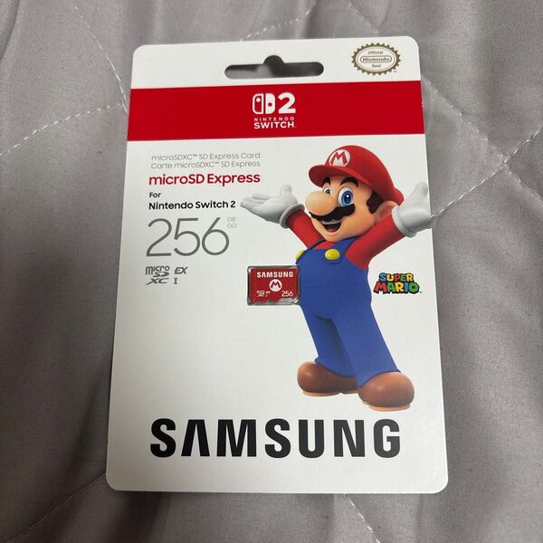 Samsung microSD Express Card 256GB for Nintendo Switch 2 SDカード
