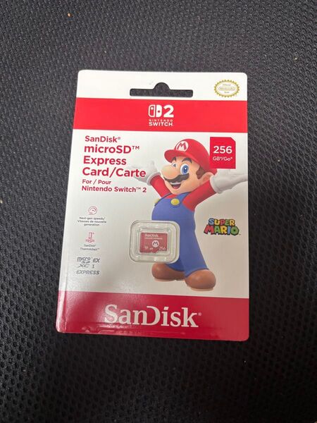 【新品/未開封/未使用】SanDisk microSD Express Card 256GB 任天堂ライセンス商品